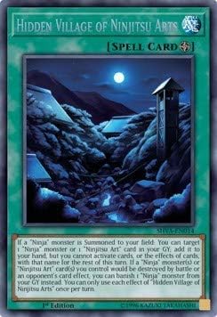 Yu-Gi-Oh! - Pueblo oculto de Ninjitsu Arts - SHVA-EN014 - Secret Rare - 1 Edición - Sombras en Valhalla