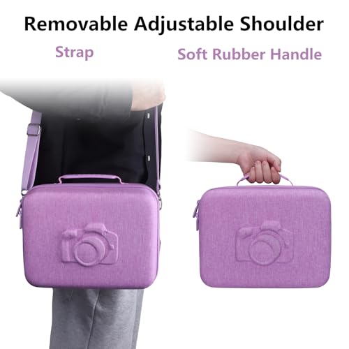 Funda Mediana para Cámara DSLR y Mirrorless Morada miniatura 4