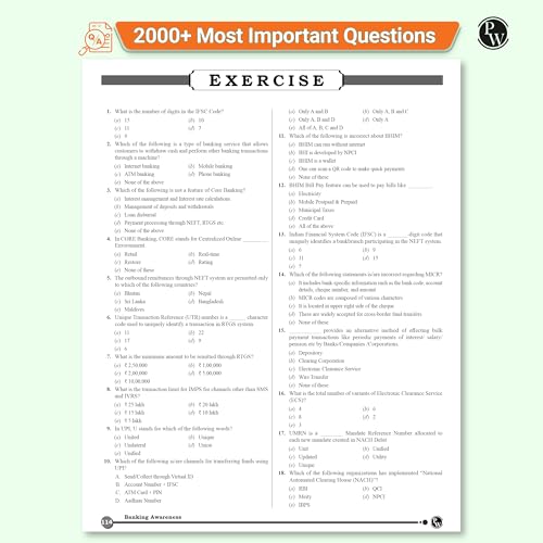 Image of PW KYC Banking Awareness | Chapterwise Theory, Exercise, Past Year Questions (PYQ) For SBI PO, Clerk, IBPS PO, Clerk, RRB, PO, Clerk, RBI & Other Banking Exams 2025- 26 | Free 20 Online Tests
