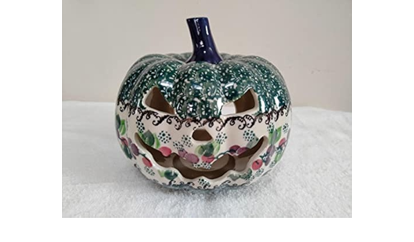 新品　ポーランド食器　ハロウィン　かぼちゃ　置物 新品 ポーランド食器 ハロウィン かぼちゃ 置物