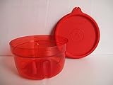 tupperware ersatzteile für den turbo chef d158 Original Tupperware Tupperware Roter MultiChef Tank Turbo Speedy Girl Tupper-Chefs