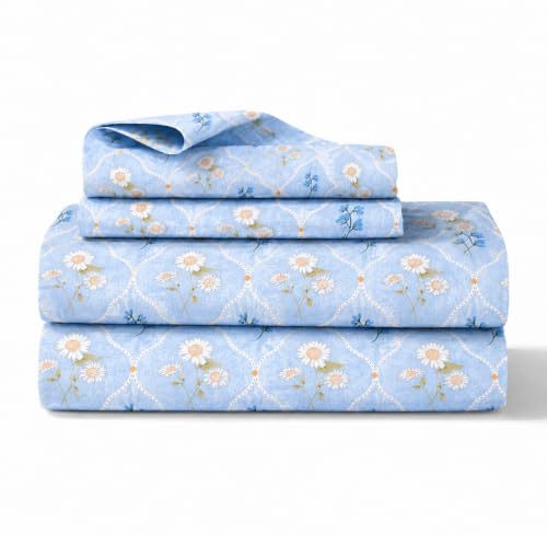 Image of Amazon Brand - Umi Soft Cotton 160 TC Single Bedsheet Set 60X90 Inch | Single Bed Sheet with Pillow Cover 17x27 | Trendy Elegant Design