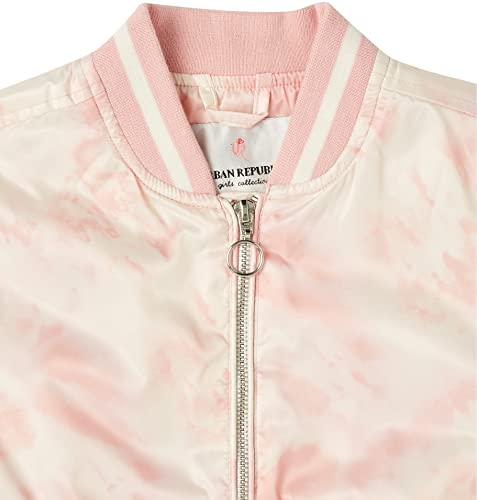URBAN REPUBLIC Girls Sateen Printed Bomber Jacket2