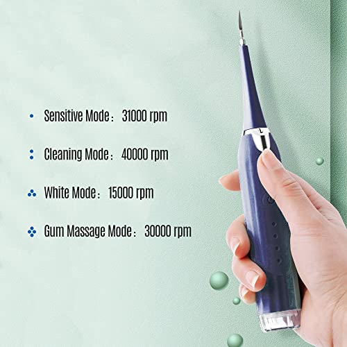 Removedor de Cálculo Dental Elétrico Limpador de Dentes Removedor de Tártaro Kit USB para Limpeza de