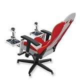 Avisiri Set di 2 supporti per joystick in metallo per sedia da gioco, joystick sim di volo, acceleratore e sistemi Hotas, adatti per Logitech G X56, X52, Thrustmaster SimTask FarmStick, Sol-R2, Sol-R1