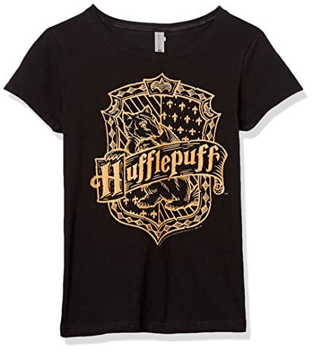 Harry Potter Girl's Hufflepuff Crest T-Shirt