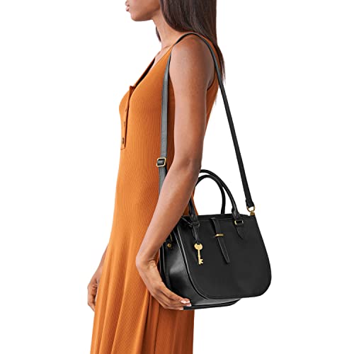 Fossil Women's Ryder Leather Satchel Purse Handbag - Thumbnail 5