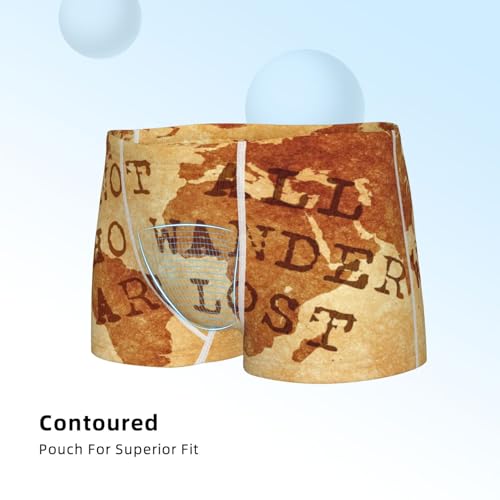 Boys' Cotton Boxer Brief Soft Underwear-Not All Those Who Wander Are Lost24