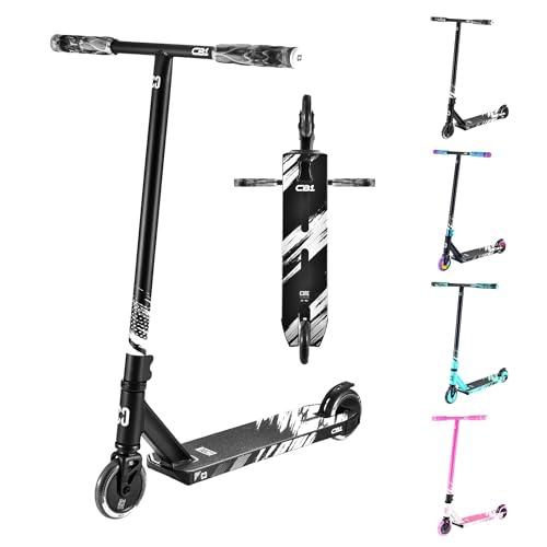 CORE CB1 Beginner Stunt Scooter - Kids Stunt Scooters 6 Years and Up Beginner Kick Scooter for Tricks Freestyle with 110mm Wheels - Pro Scooters For Teenagers & Kids - Black