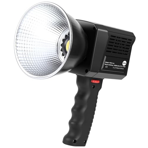 Luz de video de 60W de alta capacidad 10000mAh para optimizar la iluminación fotográfica