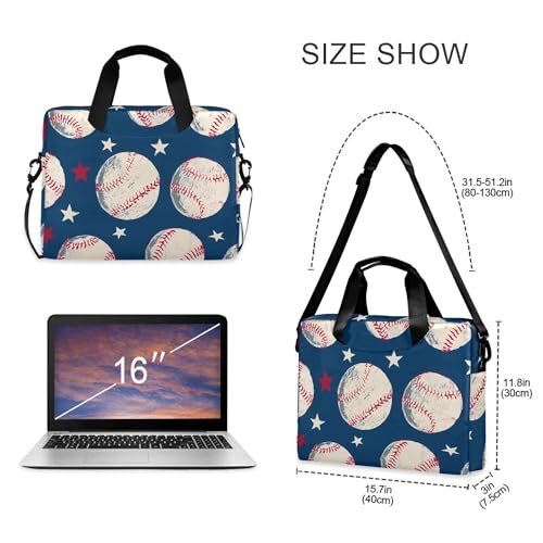 Funda para portátil Alaza Baseball Stars 13-15.6 pulg miniatura 4