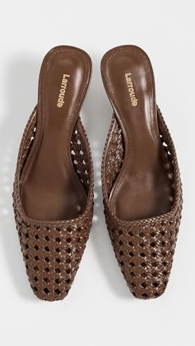 Larroudé Women's Amal Macrame Heels4