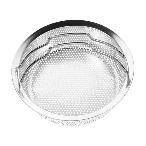 Mikinona Cesta De Vapor Inoxidable Mango Colador De Fina Para Verduras Para Cocción Vapor Cocina