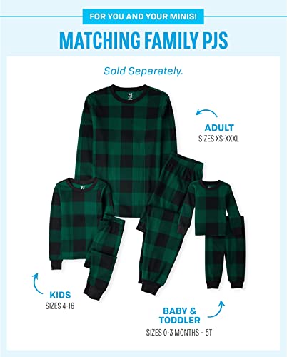 Image of The Children's Place Family Matching Holiday Long Sleeve Pajama Sets, Cotton