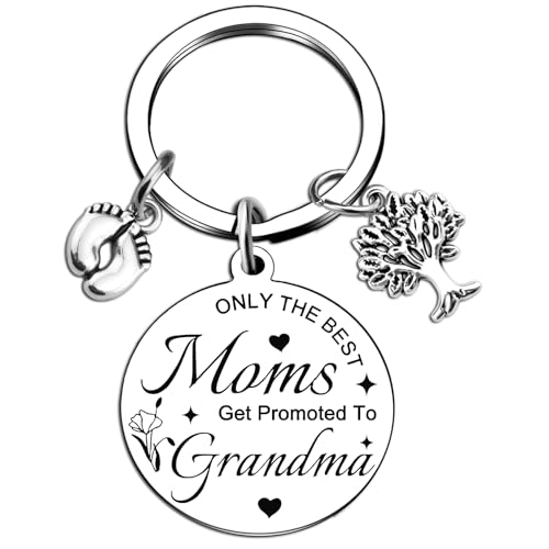 First Time Grandma Gifts Grandma To Be Gifts Grandmother Keychain Pregnancy Announcement Expecting Grandmom Gift New Grandmother Present