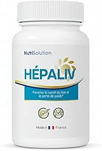 NutriSolution Hepaliv Liver Support Supplement - Advanced Detox Formula with Milk Thistle, Desmodium & Green Tea for Liver Health, Weight Management & Fat Burning - 60 Capsules (1)