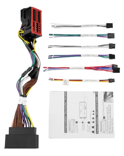 Harnais en T LPHCH41 pour Chrysler Dodge Jeep 2013+ sans amplificateur