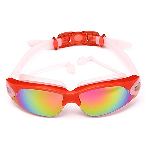 Occhialini Da Nuoto Con Tappi Integrati - Visione 180°, Anti Appannamento, Silicone Morbido - 2