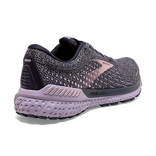 Image of Brooks Women's Adrenaline GTS 21 Supportive Running Shoe - Ombre /Lavender /Metallic - 9.5 Medium