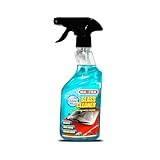 Ma-Fra, Glass Cleaner, Sgrassatore per Vetri e Cristalli, Ideale per la Pulizia dei Vetri Auto, Migliora la Visibilità alla Guida, Elimina Ditate e Tracce di Smog, Non Rilascia Residui o Aloni, 500ml