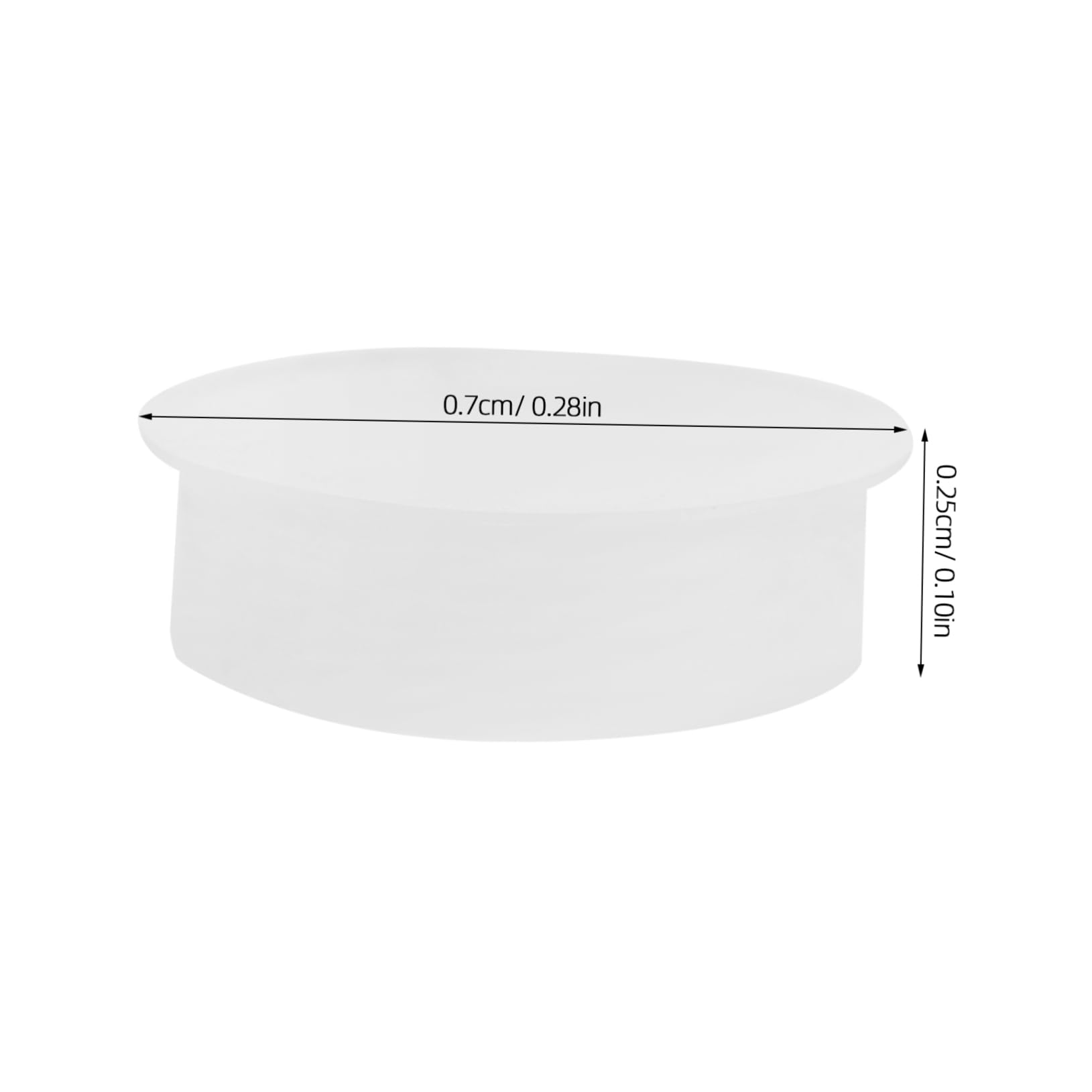 HANABASS Silicone Flute Hole Plug Set 10pcs Open Hole Flute Plugs for Clarinet Musical Instrument