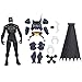 DC Comics, Batman Adventures, Batman Action Figure with 16 Armor Accessories, 17 Points of Articulation, 12-inch, Super Hero Kids Toy for Boys & Girls