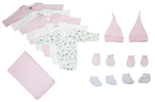 Bambini Newborn Baby Girl 12 Pc Layette Set