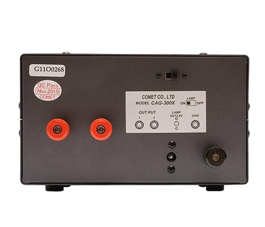 コメット【CAG-300X】コメット CAG-300X 人工RFグランド Amazon | コメット CAG-300X 人工RFグランド 1.8MHz~54MHz