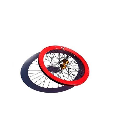 Wonduu 004s Rueda Trasera Bicicleta Personalizada Fixie Talla S Rojo