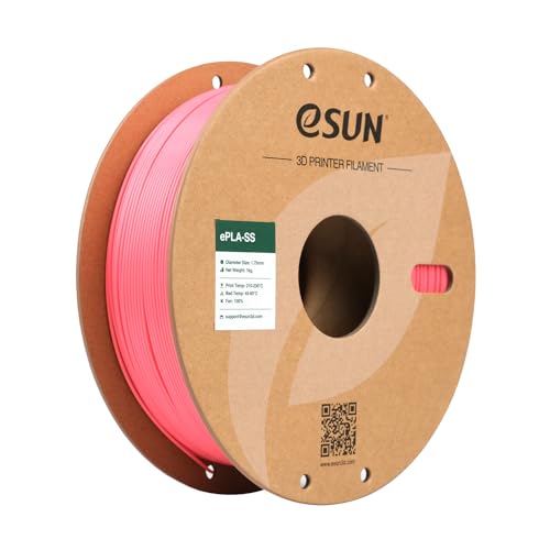 eSUN PLA Basic Filament 1.75mm 1KG(2.2 LBS), Speedy PLA Filament, Pink