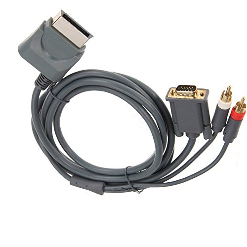 HD VGA Cable for Avec Connecteur Audio RCA Pour Console Xbox 360 Cable