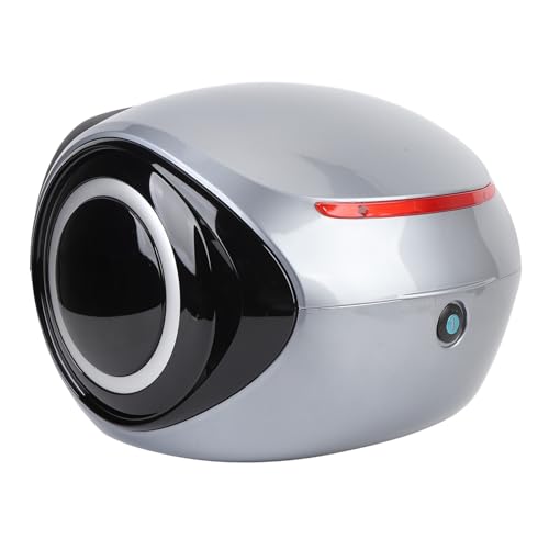 Borsa Sella per Moto 32L ABS Stile Sportivo Impermeabile Antipolvere Portatile per Casco Moto Zaino per Bici Elettrica Scooter Moto Moto GRAY