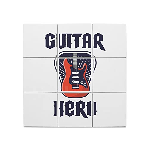 Carreaux céramique Guitar Hero idée cadeau fan de rock