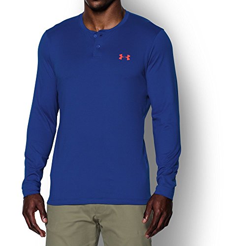 Under Armour UA ColdGear Infrared Henley LG COBALT