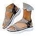 Imagen de Sandalias Mujer Ortopédicas Cuña Verano Plataforma Senderismo Zapatillas Suela Suave Gruesa Punta Abierta Antideslizantes Caminar Ligeras Zapatos Acogedoras Correctivas Deportivas Informales Ligero