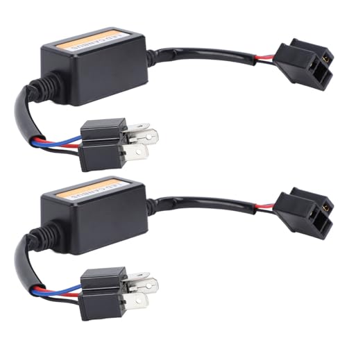 Decodificatore CanBus LED per Fari H4 Resistenza Plug Riproduzione Antiflullenti DC 9-30V