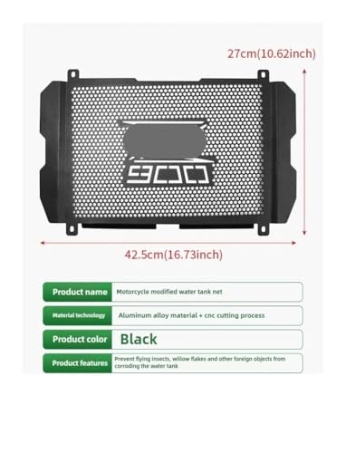 Grille de protection radiateur Z900 contre les projections de pierres pour réservoir eau moto
