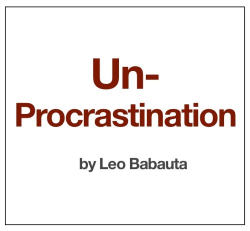 Cover of The Little Guide to Un-Procrastination