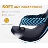 KuaiLu Men's Flip Flops Arch Support Summer Beach Pool Water Thong Sandals Waterproof Rubber Walking Shoes