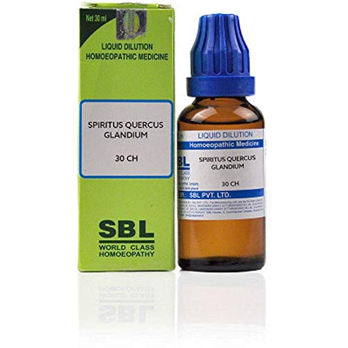 SBL Homeopathy Spiritus Quercus Glandium (30 ML) (Select Potency) (30 CH)