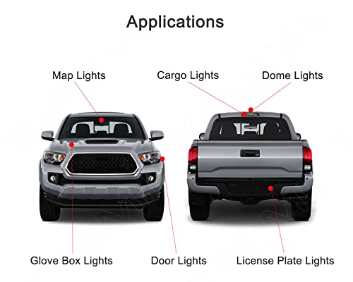 Kit de luces LED interiores para Ford F-250 F-350 miniatura 3