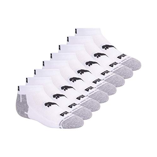 Image of PUMA Kids' Low Cut Extra Cushion & Arch Support Socks (8-Pack)