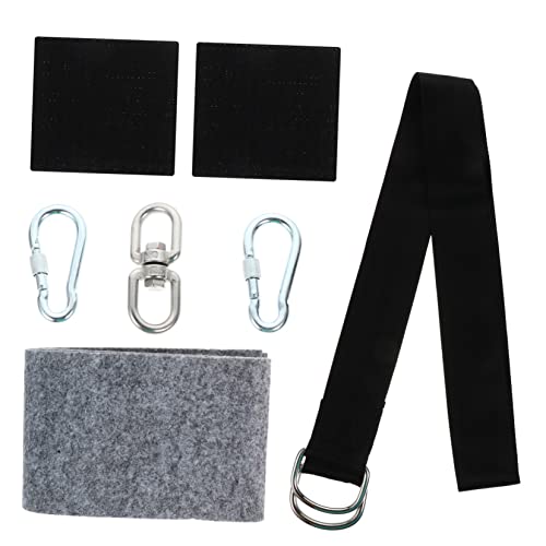 BCOATH Hanging Swing Outdoor Kit: Tree Swing Hanging Kit Hammock Hooks Straps for Safe Relaxation