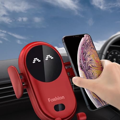 Soporte de coche para evitar caídas del móvil con sujeción automática ajustable 2