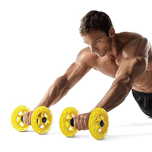 BIAJEK-Core-Wheels-Dynamic-Strength-and-Ab-Trainer-Roller-Set-of-2-Dynamic-Core-Strength-Enhance-Push-up-Exercises-Abdominal-Trainer-Color-Blue