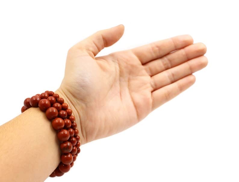 Natural AAA Red Jasper Bracelet, 8mm 1 Strand 7 Inch2