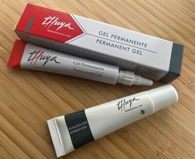 Thuya Lamination Set, Permanent gel, Neutralizer cream, Eyelashes Set