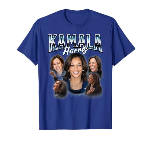 Kamala Harris Bootleg-Style Rap T-Shirt