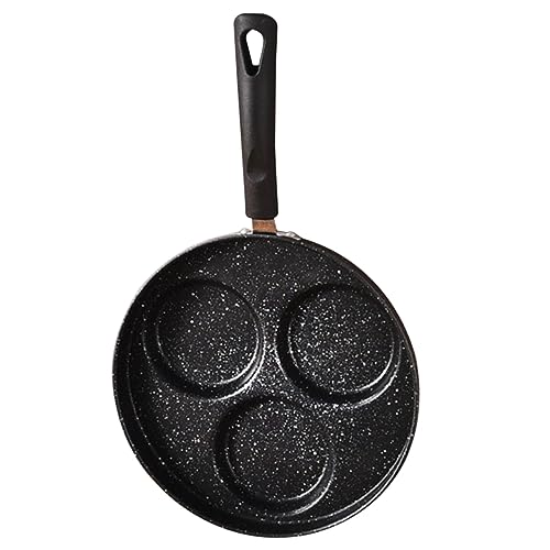 Ciieeo Mini Sartén de Aluminio Multifunción Accesorio Redondo para Hacer Panqueques