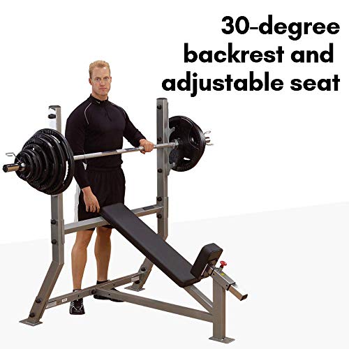 Body-Solid ProClubLine Incline Olympic Weight Bench (SIB359G)